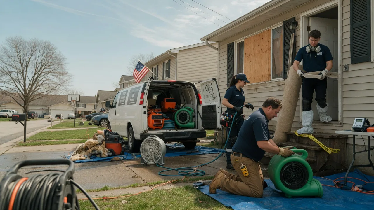 Water Damage Restoration in S Coffeyville, OK near me